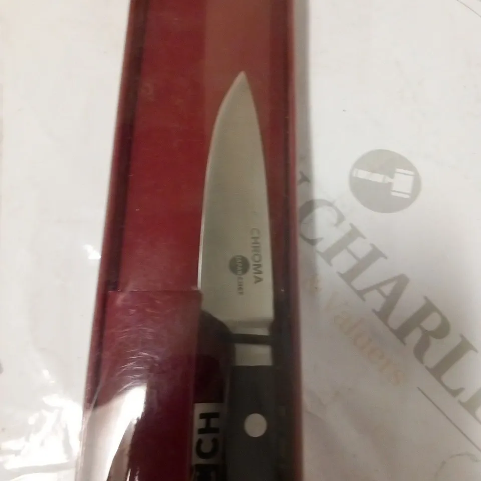BRAND NEW BOXED CHROMA JAPAN CHEF J01 9CM PARING KNIFE