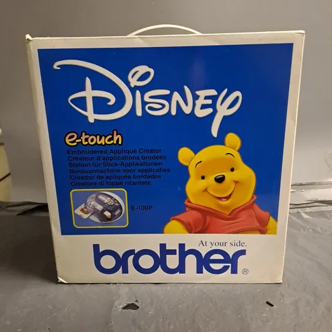 BOXED BROTHER DISNEY E-TOUCH EMBROOIDERED APPLIQUE CREATOR