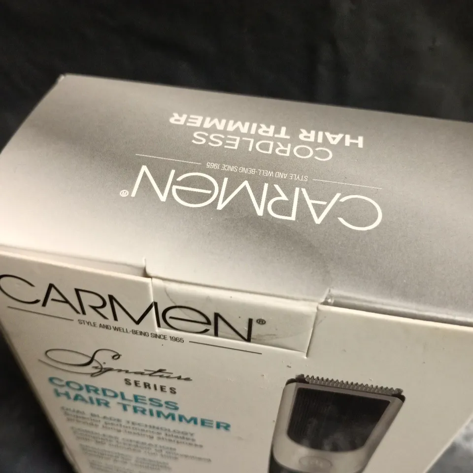 SEALED CARMEN CORDLESS HAIR TRIMMER