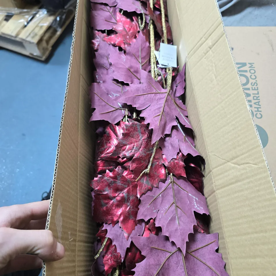 12X GISELA GRAHAM FAUX FLOWER MAPLE LEAF STYLE 