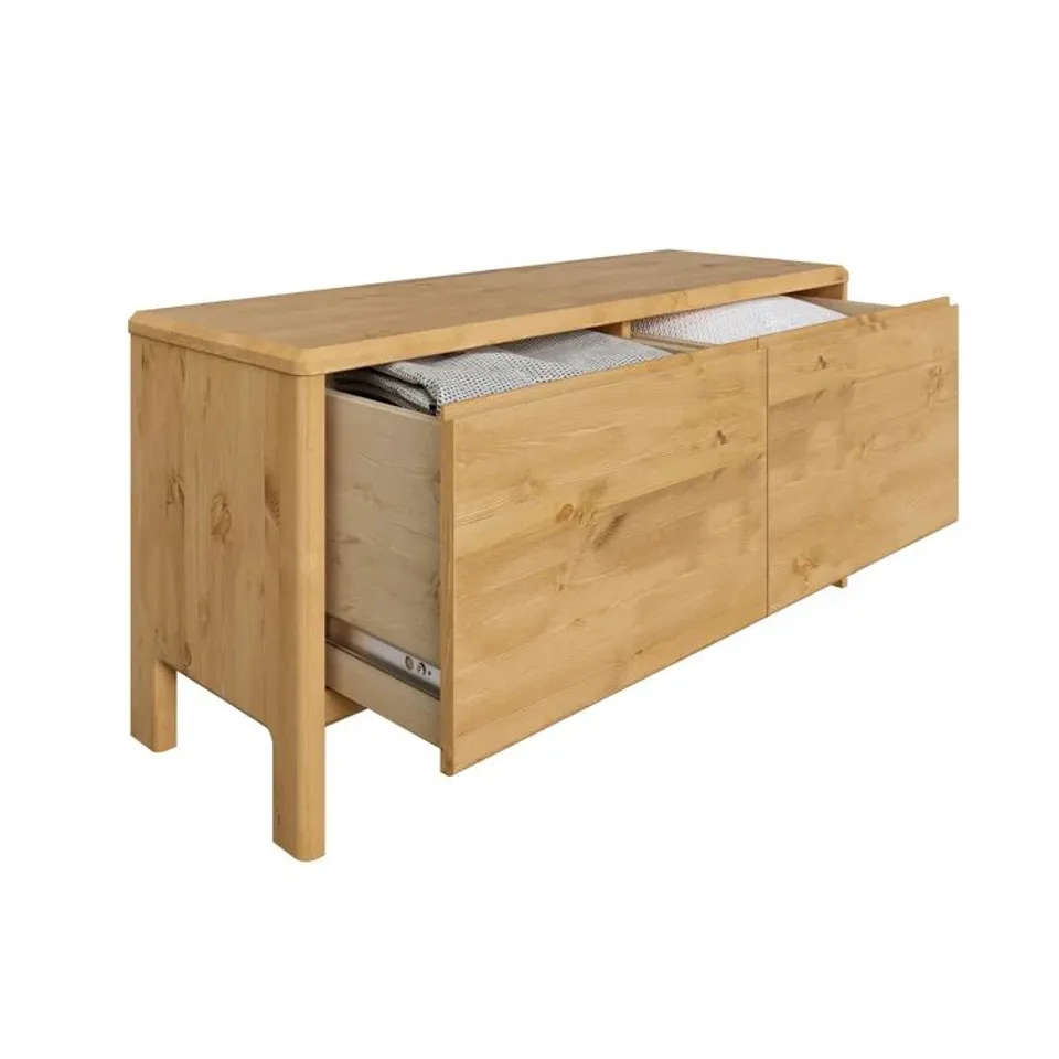 BOXED 2 DRAWER CHEST OF DRAWERS 