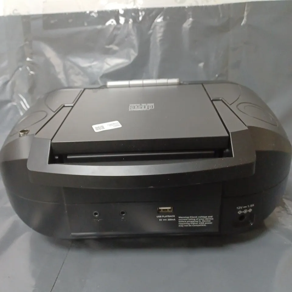 UNBOXED JVC PORTABLE STEREO BLACK