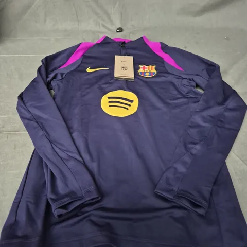 FC BARCALONA TRAINING JACKET SIZE L