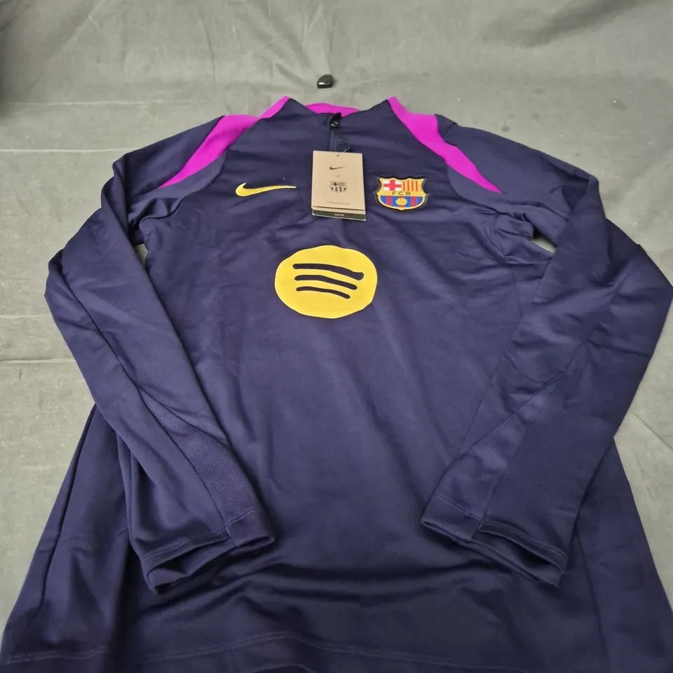 FC BARCALONA TRAINING JACKET SIZE L