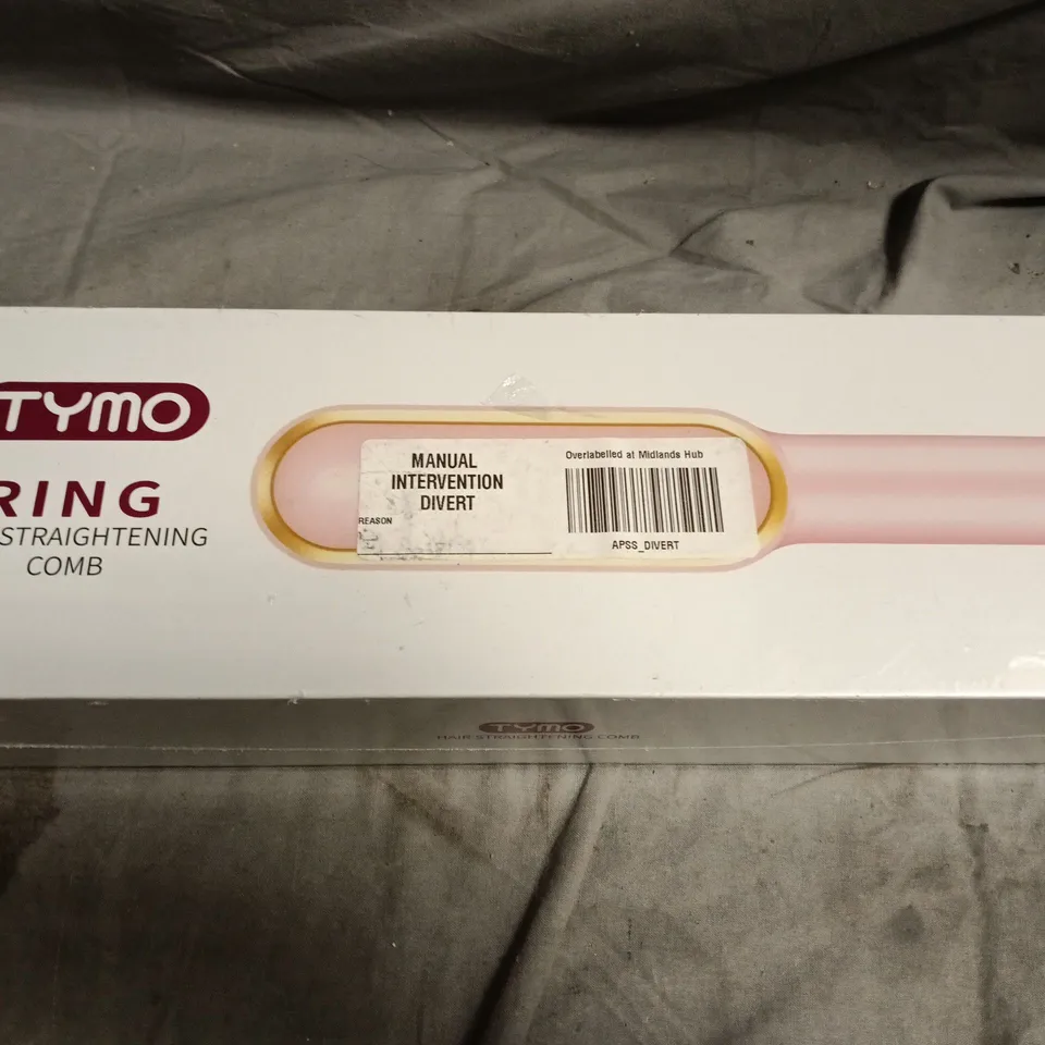 SEALED TYMO RING HAIR STRAIGHTENING COMB 