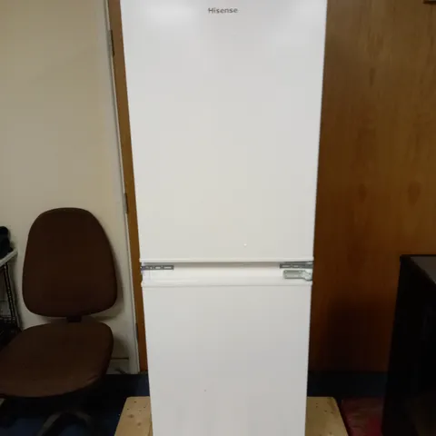 HISENSE RIB291F4AWF BUILT IN FRIDGE FREEZER, WHITE- COLLECTION ONLY