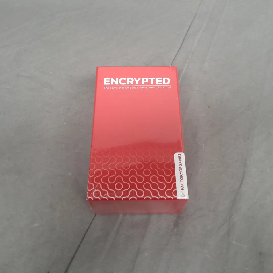 SEALED ENCRYPTED CARD GAME