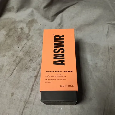 ANSWR AT-HOME KERATIN TREATMENT – 100 ML