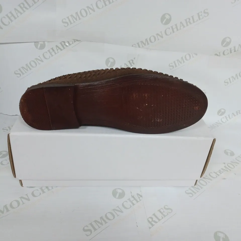 BOXE MENS CASUAL BROWN SHOES SIZE 44