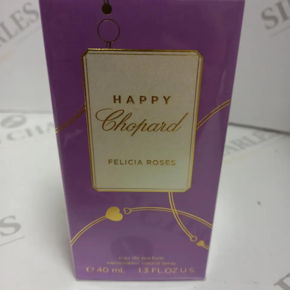BOXED AND SEALEDHAPPY CHOPARD FELICIA ROSES EAU DE PARFUM 40ML