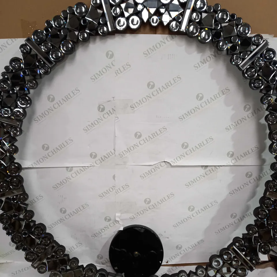 JULIEN MACDONALD CRYSTAL WALL CLOCK - COLLECTION ONLY