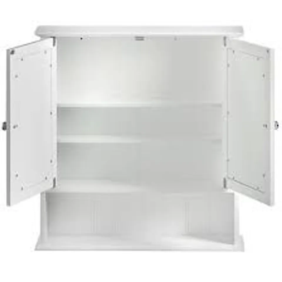 BOXED OMARI 56CM× 58CM SURFACE MOUNT MIRROR CABINET 