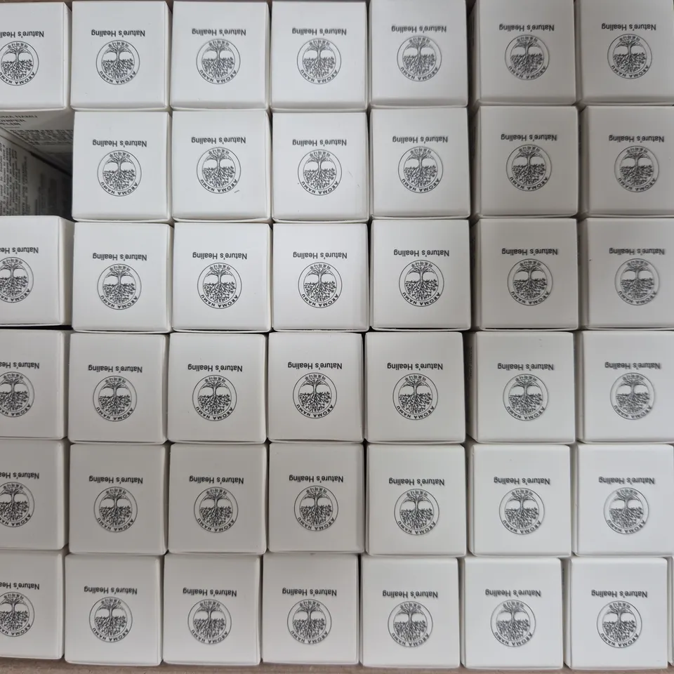 BOX OF APPROXIMATELY 50 NATURE'S HEALING ESSENTIAL OIL - (10ML)