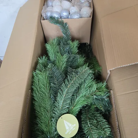 PORTLAND FIR ARTIFICIAL CHRISTMAS TREE – BOXED IN ORIGINAL PACKAGING