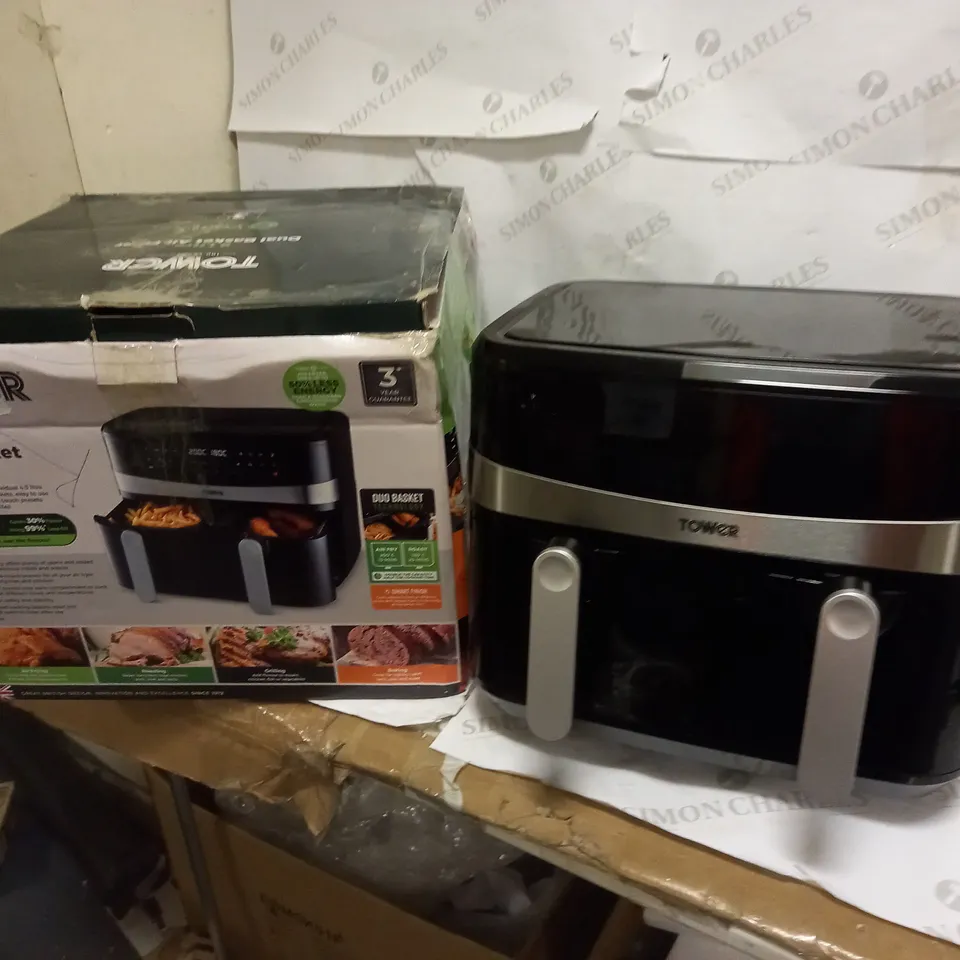 TOWER VORTX DUAL BASKET AIR FRYER