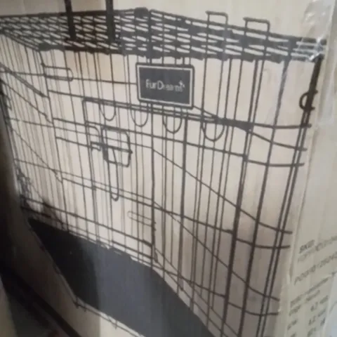 BOXED FURDREAMS 24INCH FOLDABLE DOG CAGE