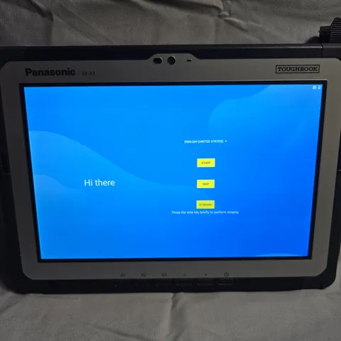 PANASONIC FZ-A3 TOUGHBOOK RUGGED ANDROID TABLET	