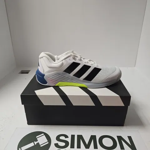 BOXED PAIR OR ADIDAS DROPSET 4 POWER TRAINERS SIZE UK 9.5