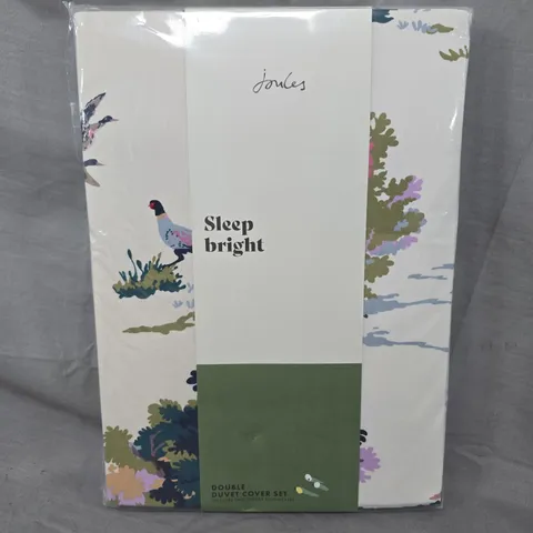 JOULES DOUBLE DUVET COVER SET – FLORAL PATTERN