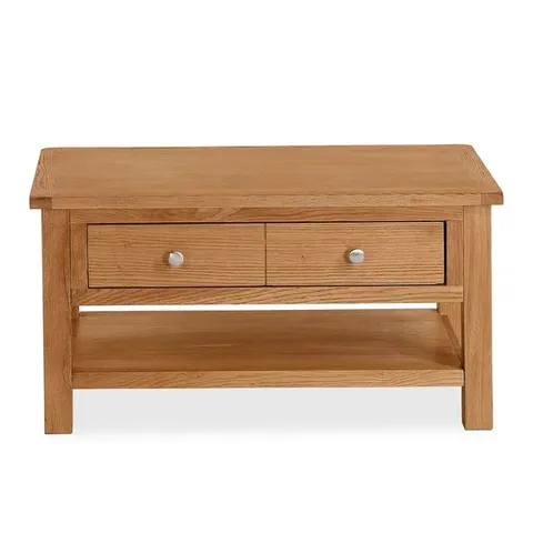 BOXED BROMLEY COFFEE TABLE, OAK (1 BOX)