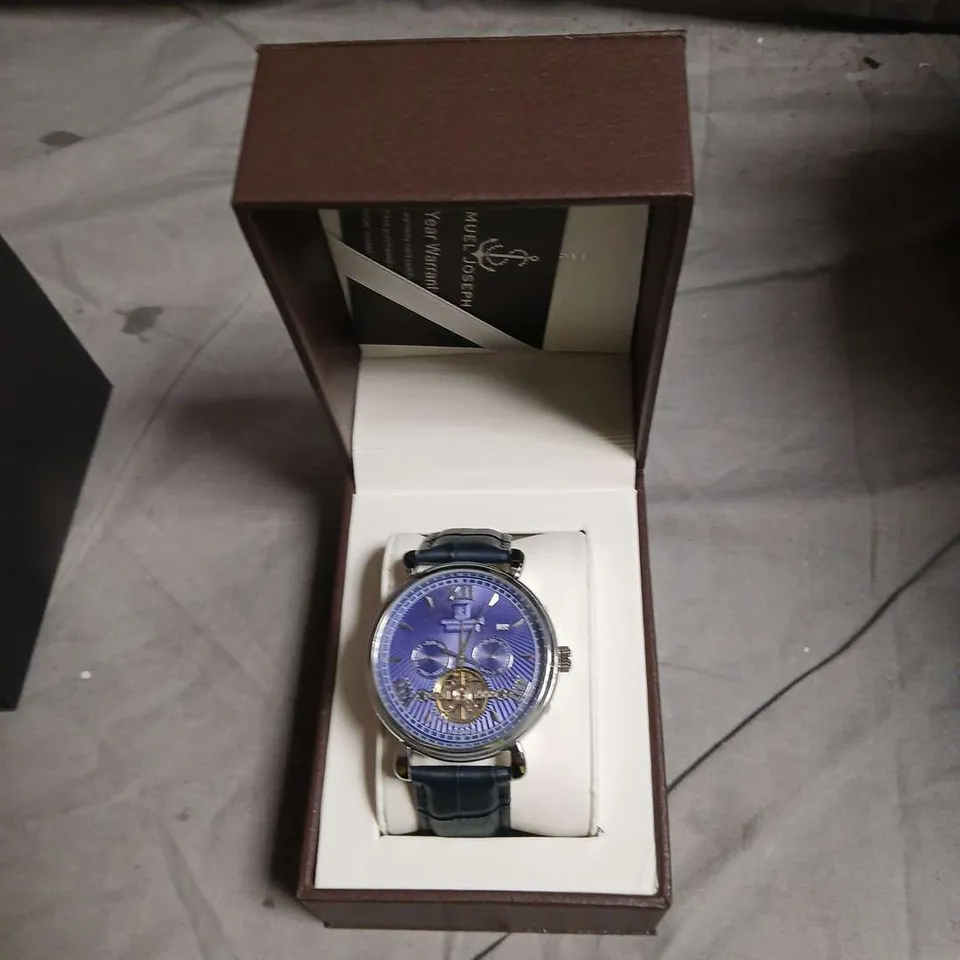 SAMUEL JOSEPH AUTOMATIC LIMITED EDITION SILVER WATCH