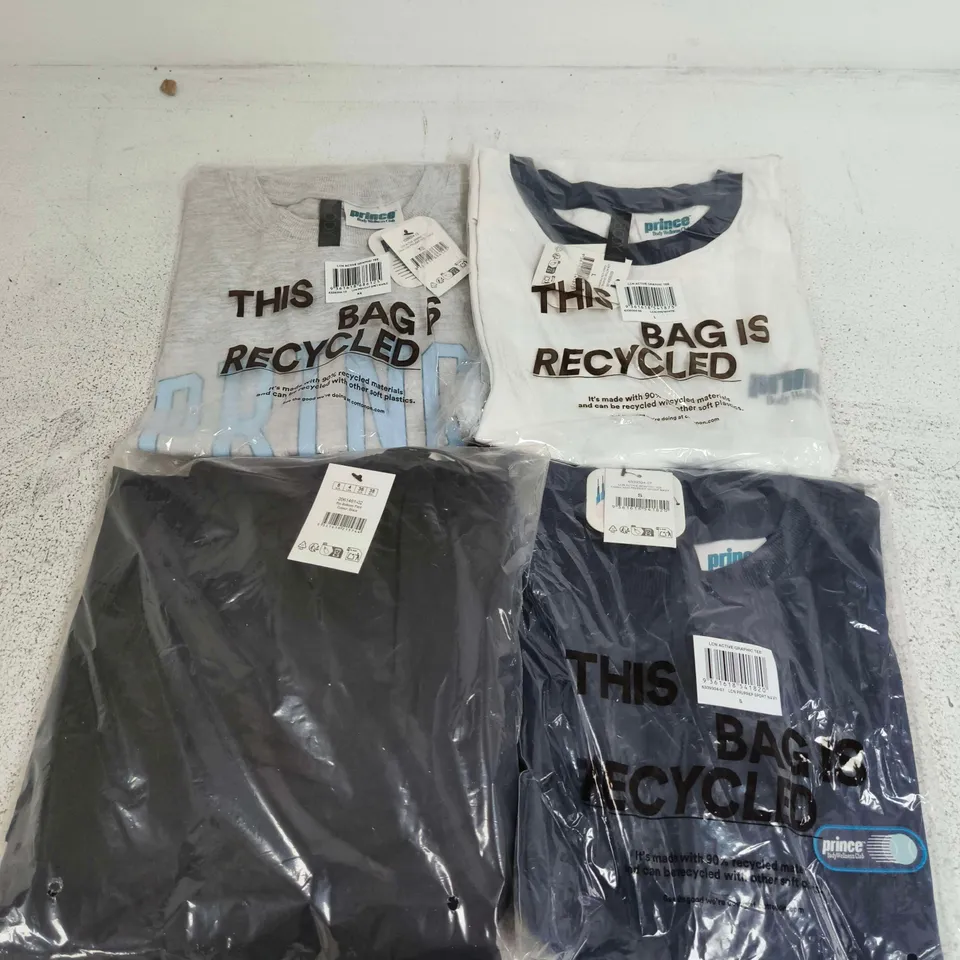 APPROXIMATELY 15 ASSORTED CLOTHING ITEMS IN VARIOUS SIZES, COLOURS & STYLES TO INCLUDE LCN ACTIVE GRAPHIC TEE, RIO BALLOON PANTS, ETC
