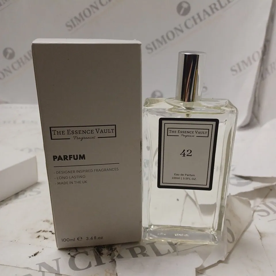 BOXED THE ESSENCE VAULT FRAGRANCES 42 PARFUM 100ML 