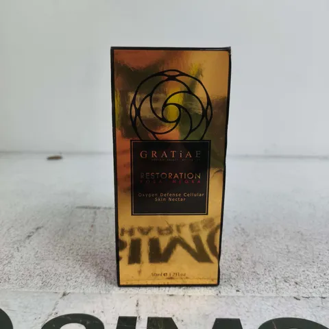 GRATIAE RESTORATION ROSA NEGRA OXYGEN DEFENSE CELLULAR SKIN NECTAR – 50 ML