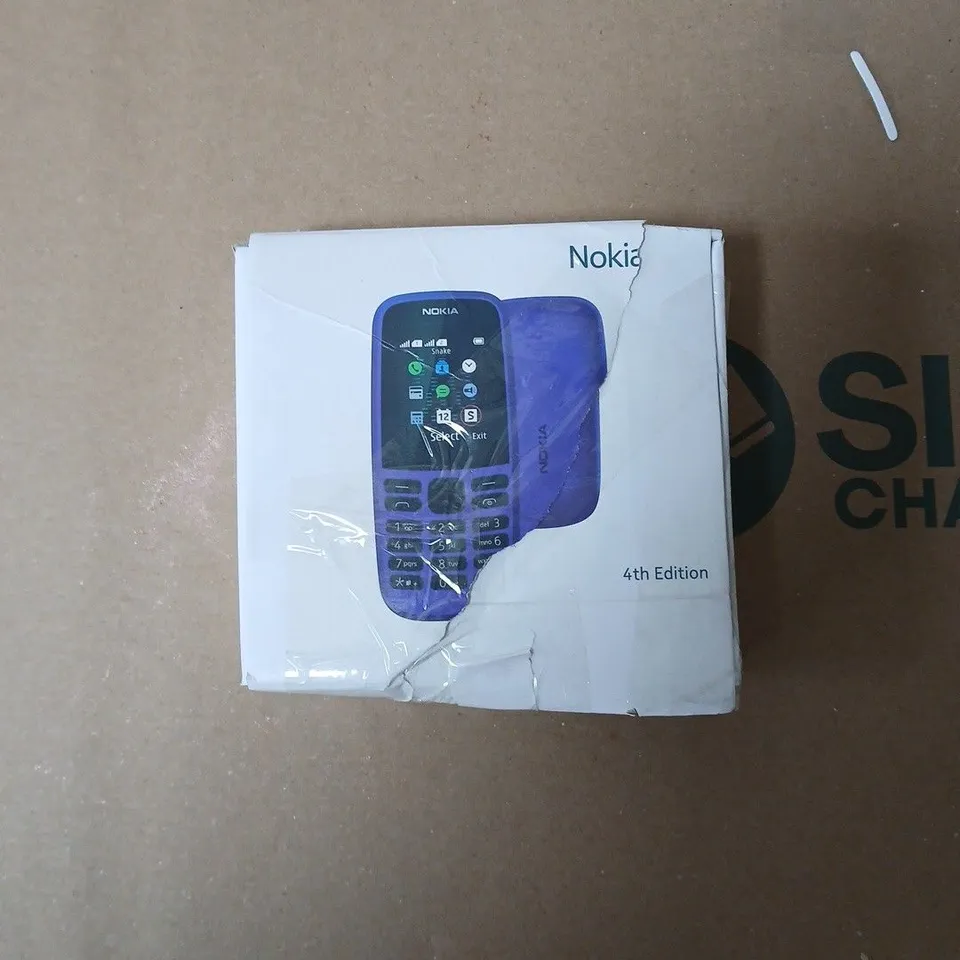 NOKIA 105 FEATURE PHONE – 4TH EDITION - BLACK