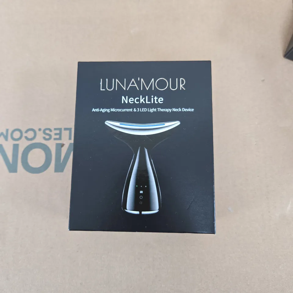 LUNAMOUR NECKLITE – ANTI-AGING MICROCURRENT & LED NECK DEVICE (BOXED)
