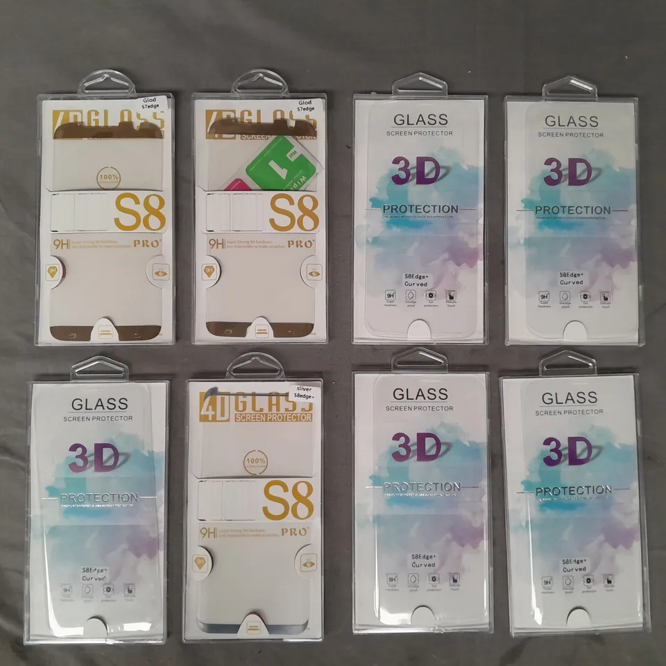 BOX OF APPROXIMATELY 30 MOBILE PHONE SCREEN PROTECTORS FOR VARIOUS MAKES AND MODELS