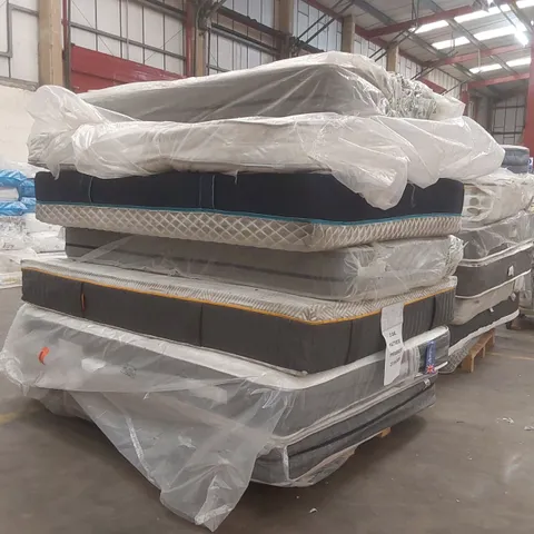 PALLET CONTAINING 7x ASSORTED UNBAGGED MATTRESSES