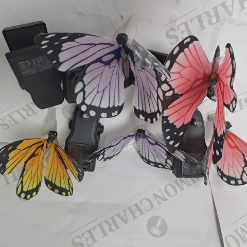 LUXFORM SOLAR 6-SET FIBER BUTTERFLY WITH CLIP