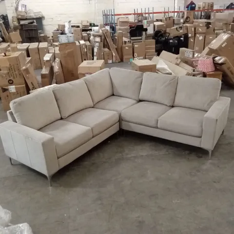 BALTIMORE CORNER SOFA, CHAMPAGNE CLASSIC VELVET