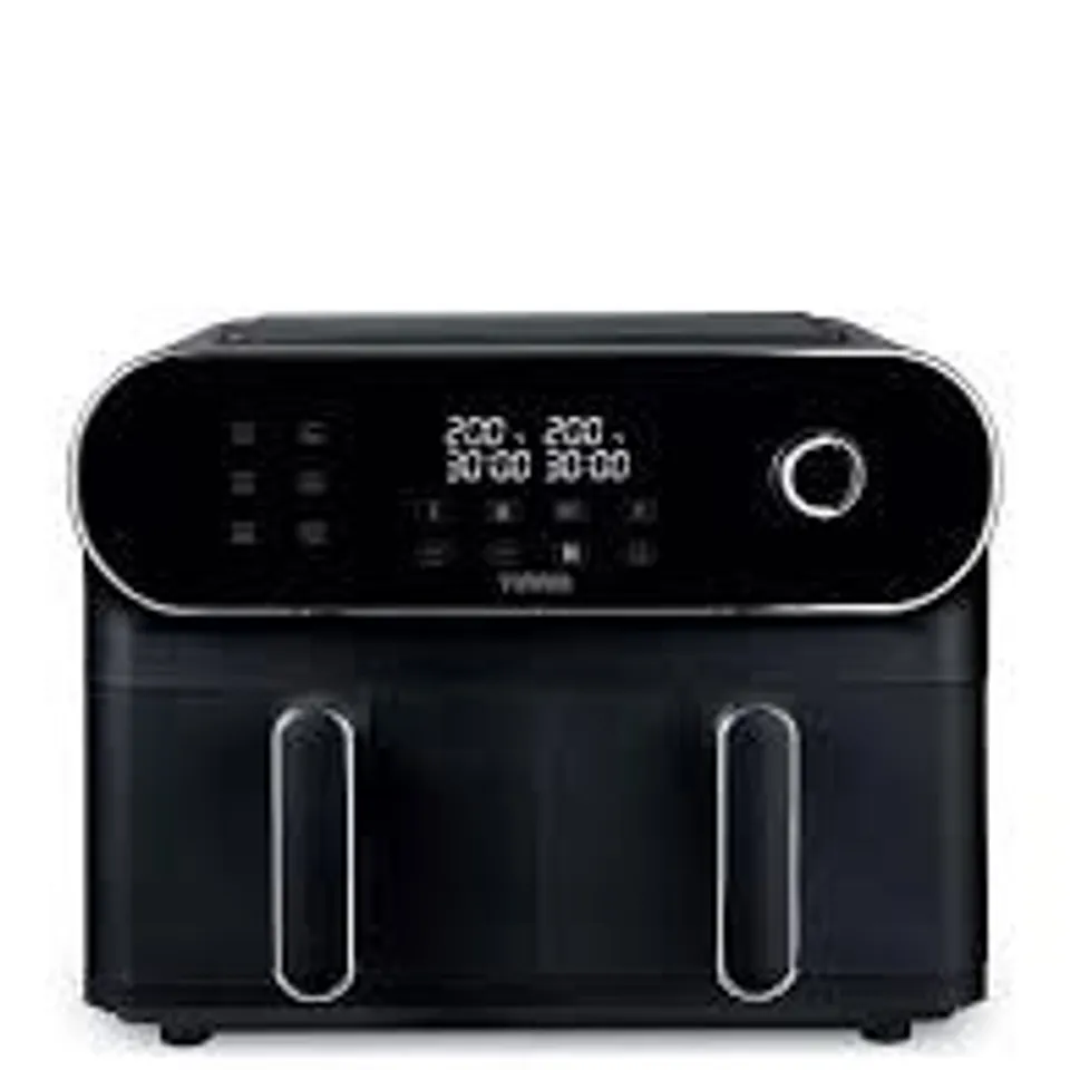 BOXED TOWER 10.4L VORTX DUAL BASKET AIR FRYER IN BLACK RRP £149