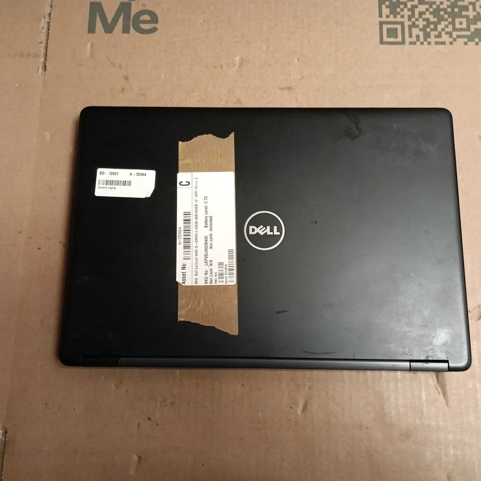 UNBOXED DELL LATITUDE 5480 LAPTOP – I5-6300U, 8GB RAM, 500GB HDD, 14IN DISPLAY – BLACK