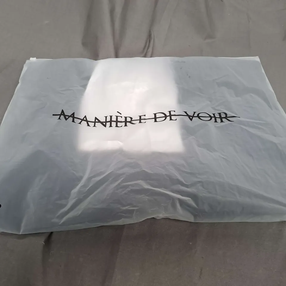 BAGGED MANIER DE VOIR PLEATED TROUSERS SIZE XS-S