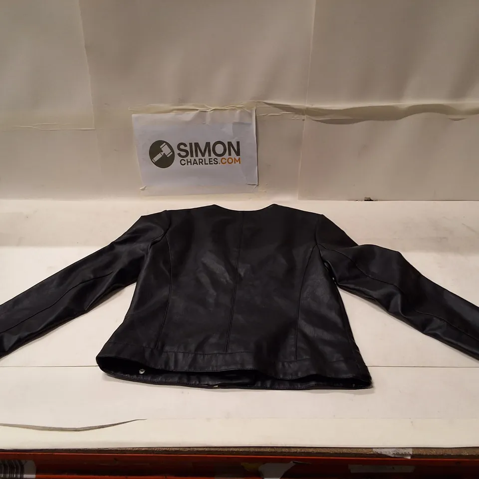 DOROTHY PERKINS WOMEN'S LEATHER JACKET – UK 10