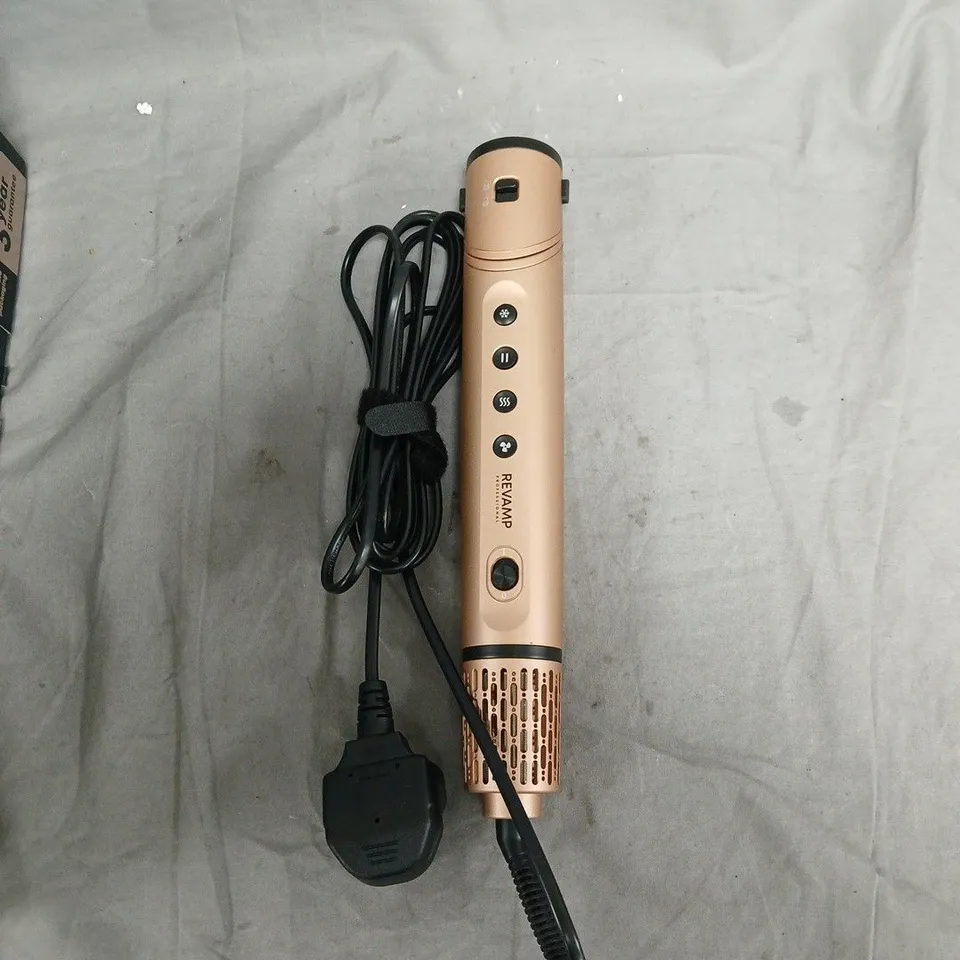 REVAMP PROFESSIONAL DYNAMIC PRO BLOW DRY HAIR DRYER – ROSE GOLD WITH ATTACHMENTS (BOXED)