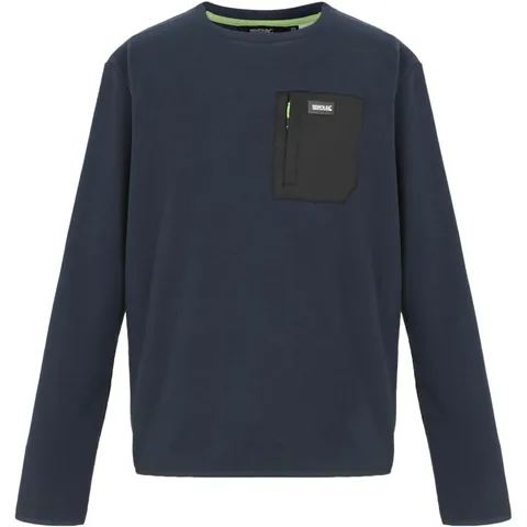 BRAND NEW REGATTA MENS FRANKIE CREW NECK PULLOVER SWEATSHIRT IN NAVY SIZE UK XXL
