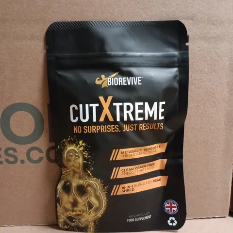 BIOREVIVE CUTXTREME – METABOLIC SUPPORT & THERMOGENIC DIETARY SUPPLEMENT, 60 CAPSULES