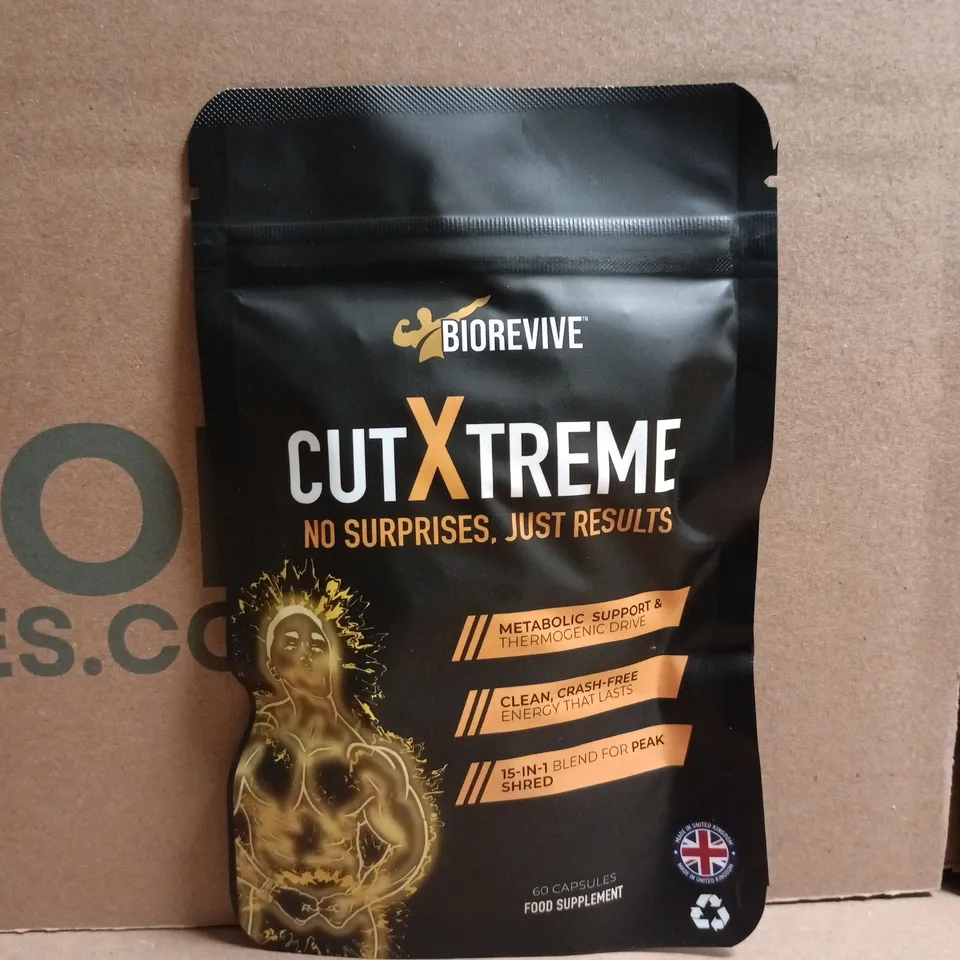 BIOREVIVE CUTXTREME – METABOLIC SUPPORT & THERMOGENIC DIETARY SUPPLEMENT, 60 CAPSULES