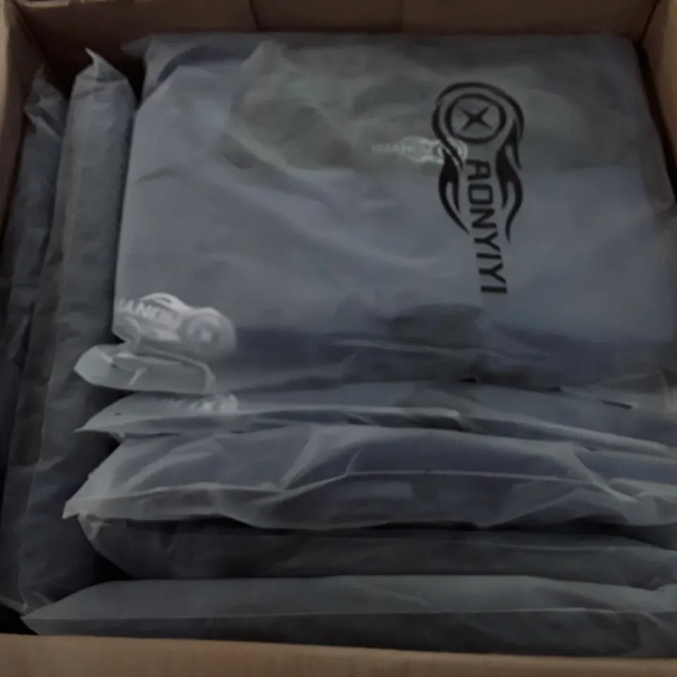 BOX CONTAINING APPROXIMATELY 15 WETSUITS