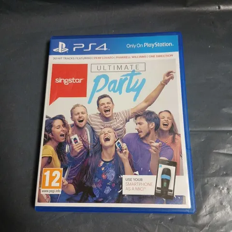 PLAYSTATION 4 SINGSTAR ULTIMATE PARTY – GAME CASE