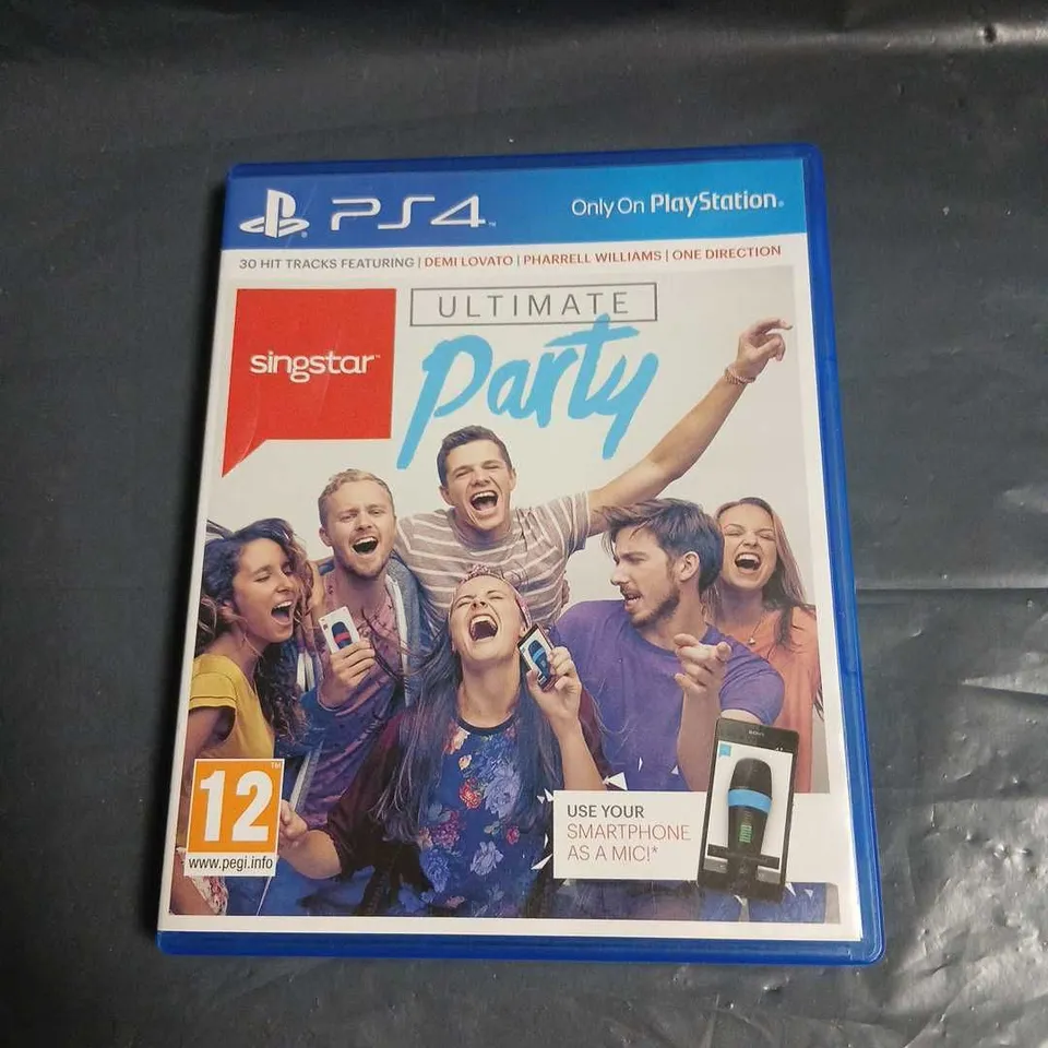 PLAYSTATION 4 SINGSTAR ULTIMATE PARTY – GAME CASE