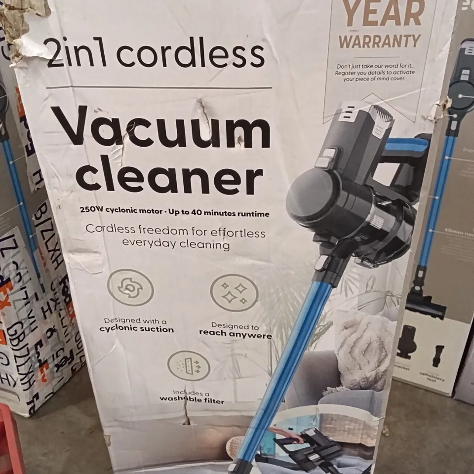 BOXED KEPLIN 2IN1 CORDLESS VACUUM CLEANER 