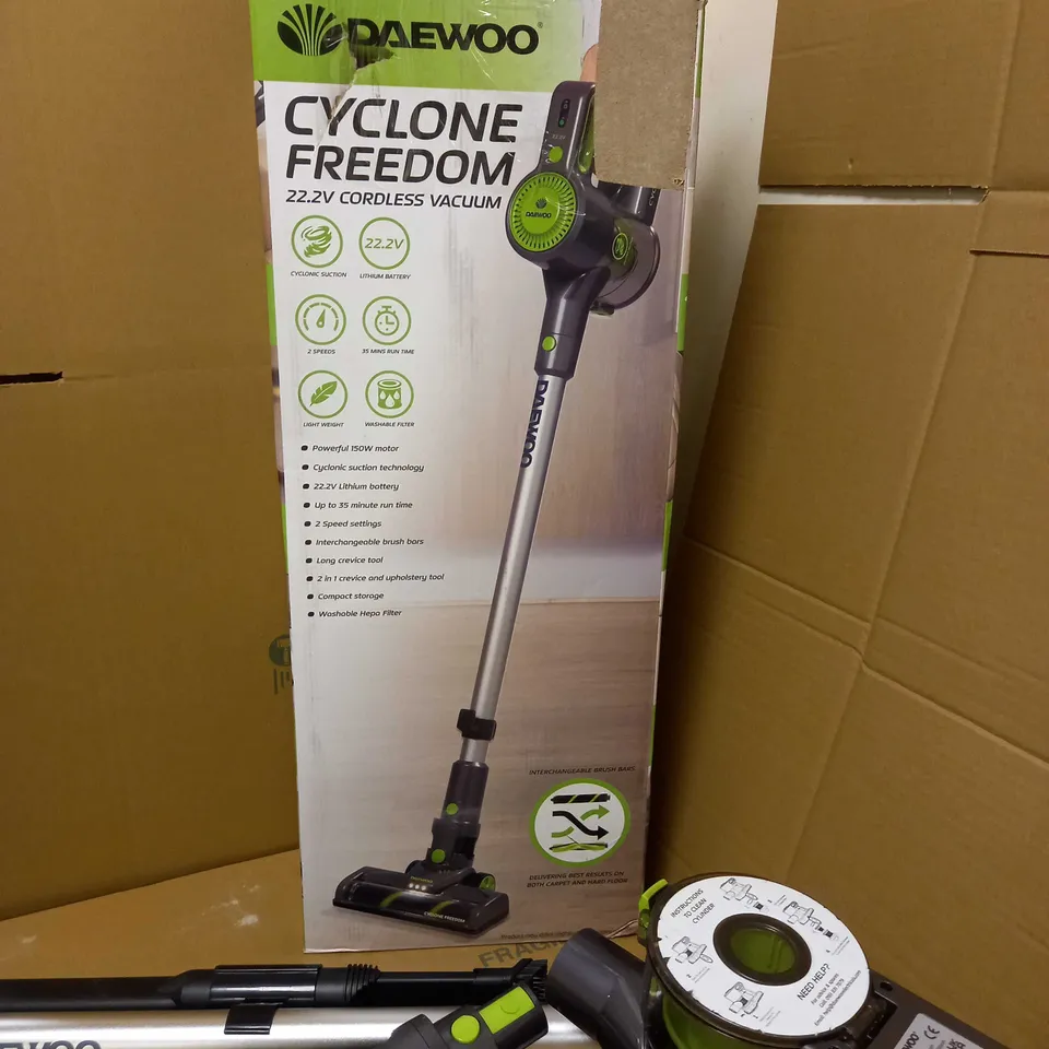 DAEWOO CYCLONE PRO CORDLESS HANDHELD VACUUM CLEANER