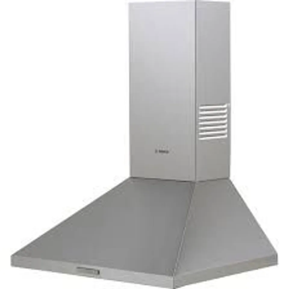 BOXED BOSCH SERIES 2 DWP64BC50B 60CM CHIMNEY COOKER HOOD FOR DUCTED/RECIRCULATING VENTILATION - STAINLESS STEEL