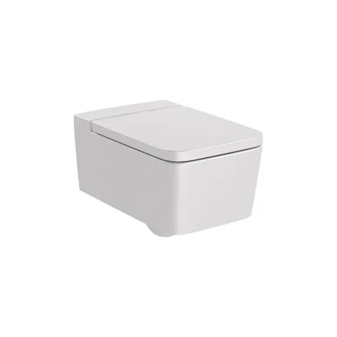 BRAND NEW BOXED ROCA INSPIRA WALL-HUNG RIMLESS TOILET BOWL, SATIN FINISH A346537630