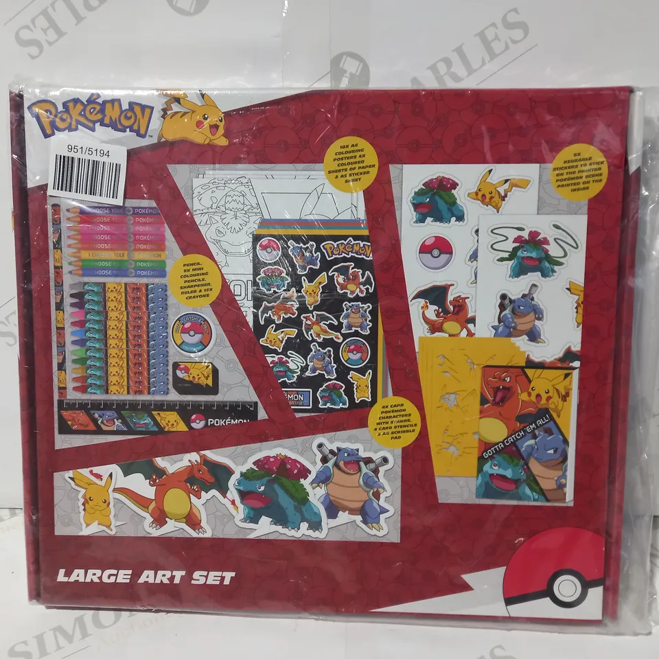 POKÉMON LARGE ART SET